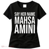 Say Her Name Mahsa Amini Women's T-Shirt thumb 0