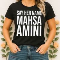 Say Her Name Mahsa Amini Women's T-Shirt thumb 2