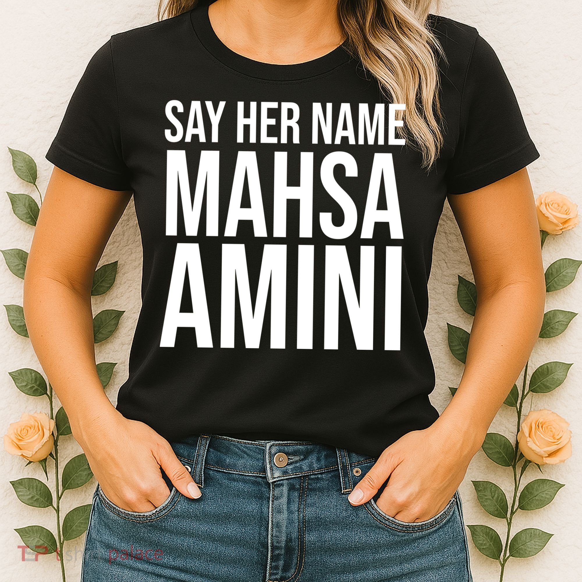 Say Her Name Mahsa Amini Women's T-Shirt