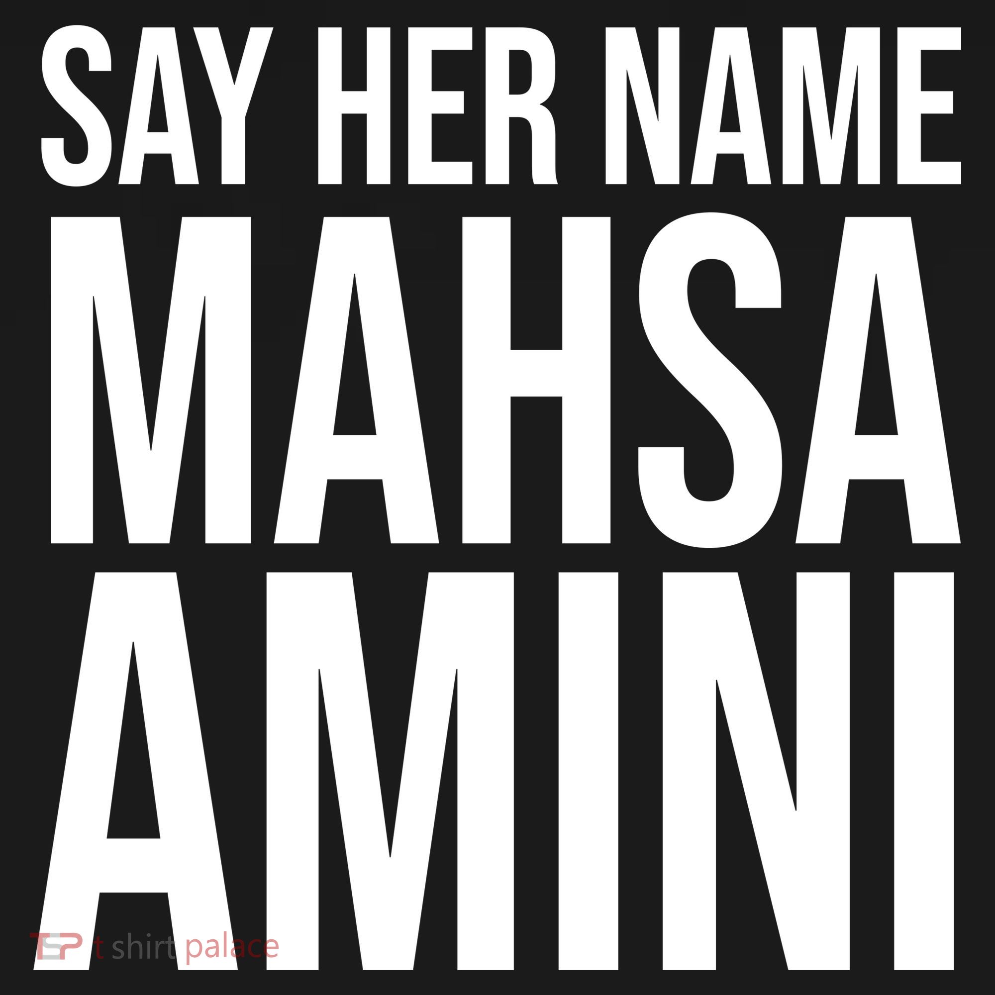 Say Her Name Mahsa Amini Women's T-Shirt