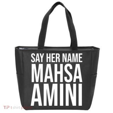 Say Her Name Mahsa Amini Tote Bag