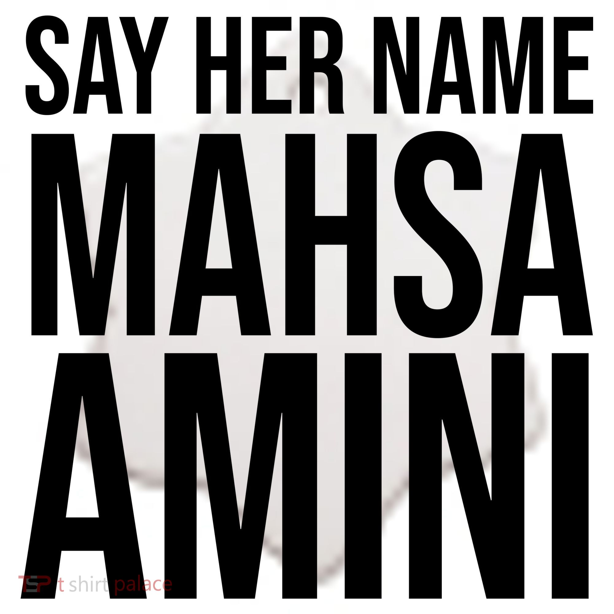 Say Her Name Mahsa Amini Ceramic Ornament