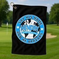 Say His Name And He Appears Joe Hendry Golf Towel thumb 1