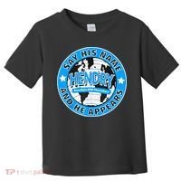 Say His Name And He Appears Joe Hendry Toddler T-Shirt thumb 0