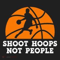 Shoot Hoops Not People Basketball Ball Game Dribbling Hat thumb 2