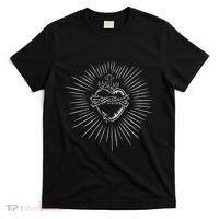 Sacred Heart Of Jesus Catholic T-Shirt thumb 0
