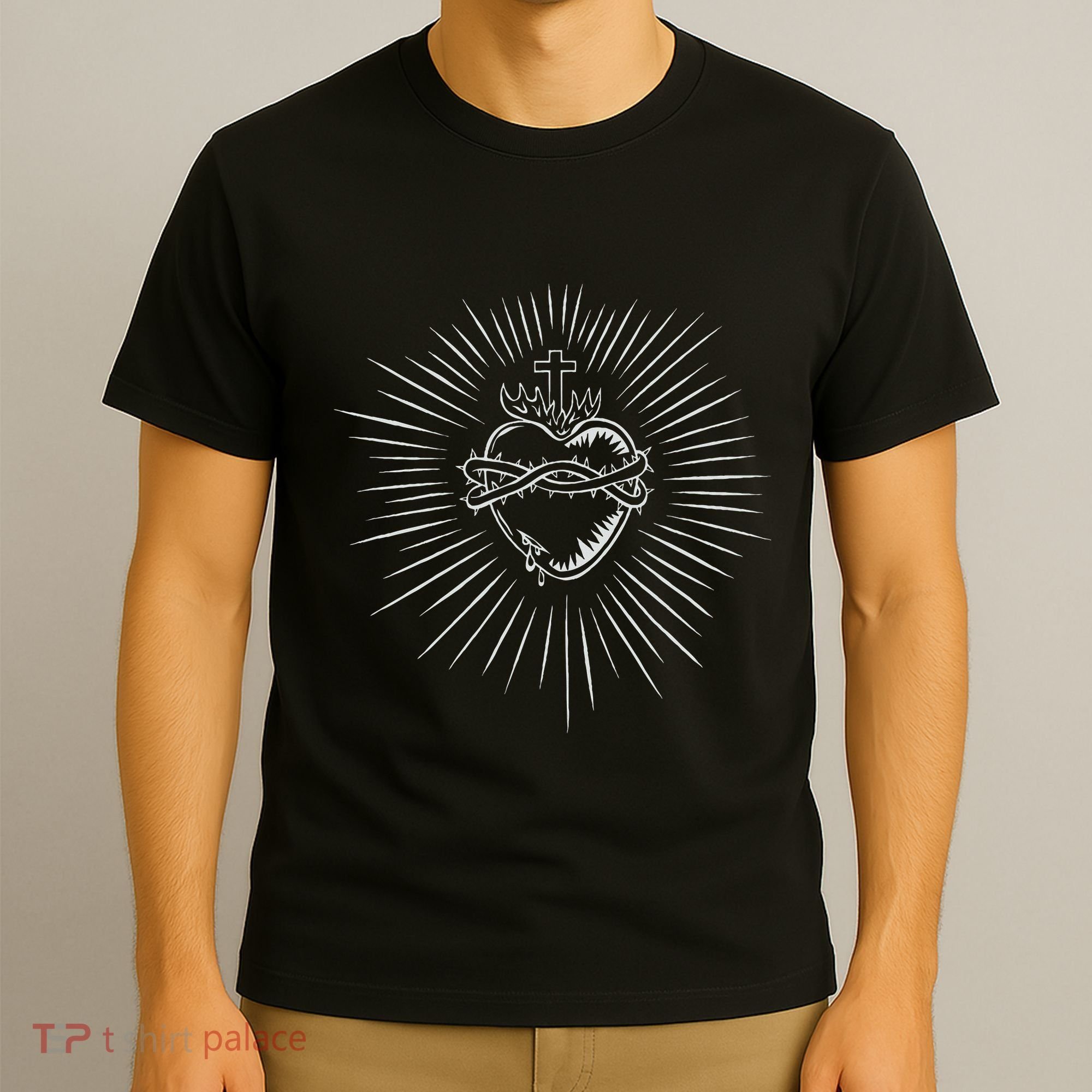 Sacred Heart Of Jesus Catholic T-Shirt