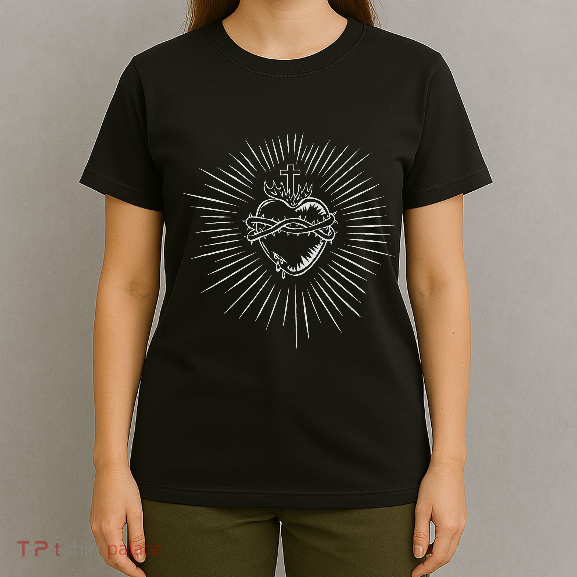 Sacred Heart Of Jesus Catholic T-Shirt