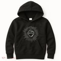 Sacred Heart Of Jesus Catholic Kids Hoodie thumb 0