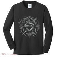Sacred Heart Of Jesus Catholic Kids Long Sleeve Shirt thumb 0