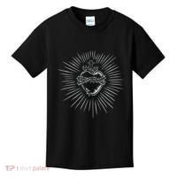 Sacred Heart Of Jesus Catholic Kids T-Shirt thumb 0