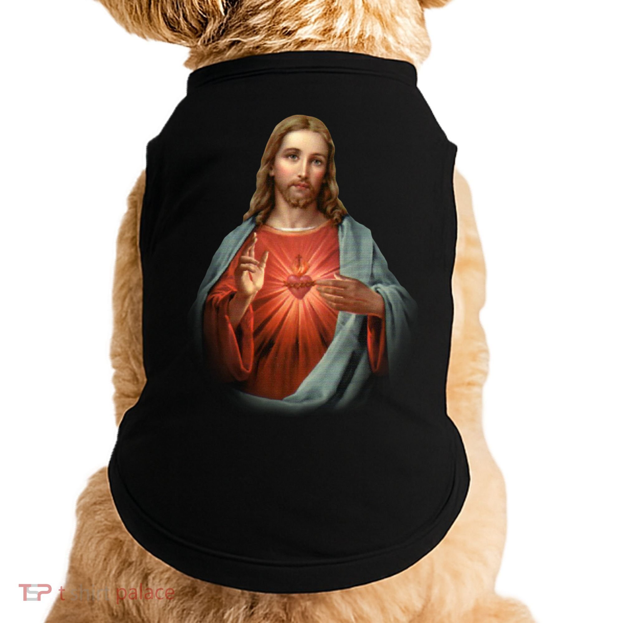 Sacred Heart Of Jesus Doggie Tank
