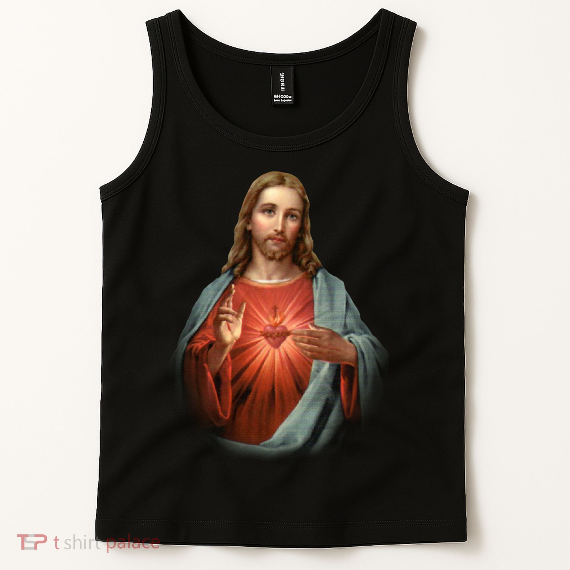 Sacred Heart Of Jesus Tank Top