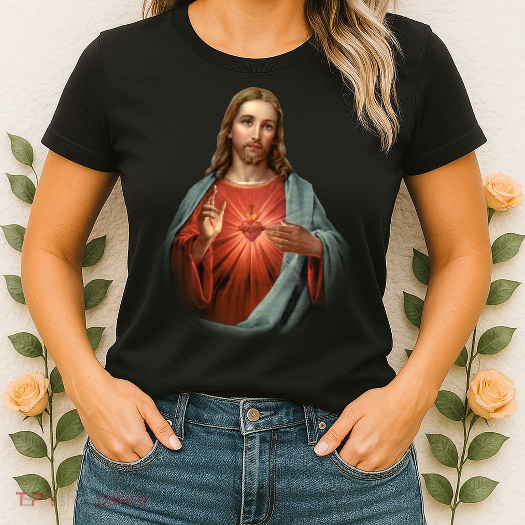 Sacred Heart Of Jesus Women's T-Shirt