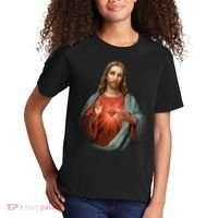 Sacred Heart Of Jesus Kids T-Shirt thumb 2