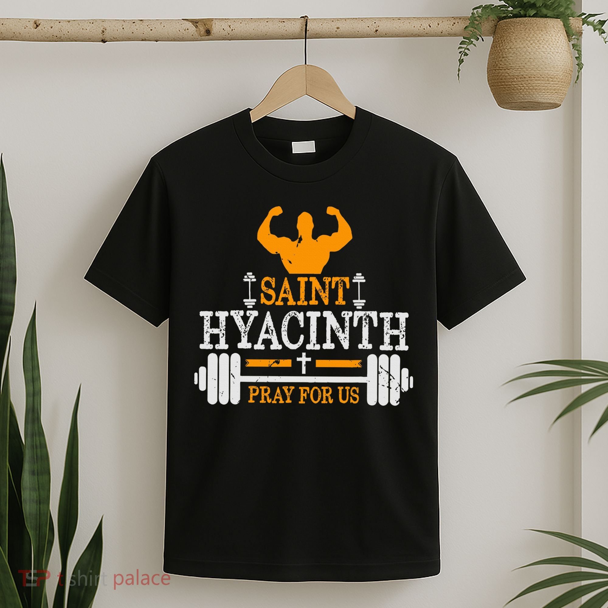 St Hyacinth Of Poland Saint Of Weightlifting Catholic T-Shirt