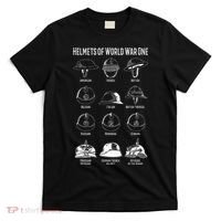 Soldiers Helmets Of World War One Wwi Diagrams T-Shirt thumb 0