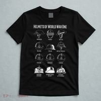 Soldiers Helmets Of World War One Wwi Diagrams T-Shirt thumb 5