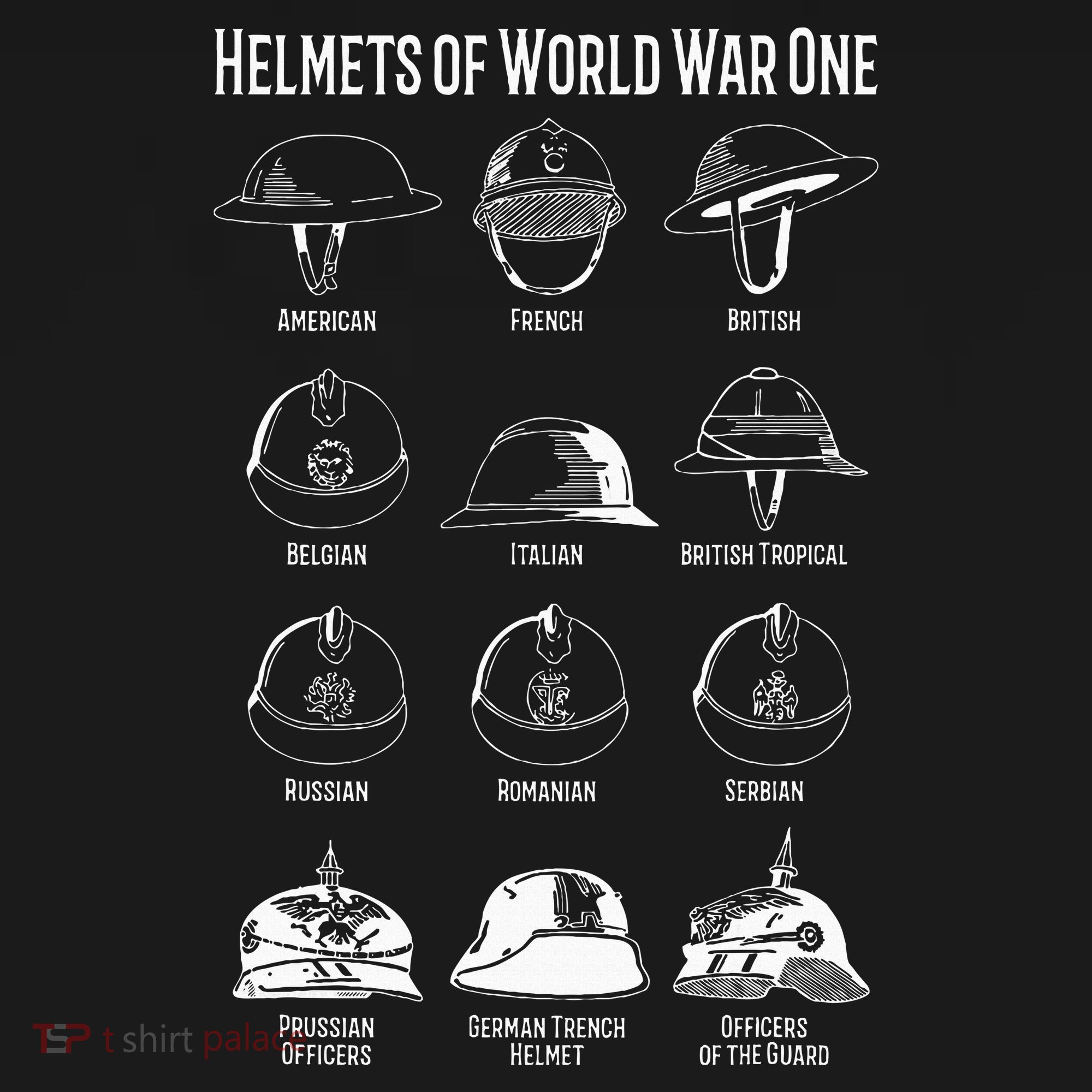 Soldiers Helmets Of World War One Wwi Diagrams Pajama Set