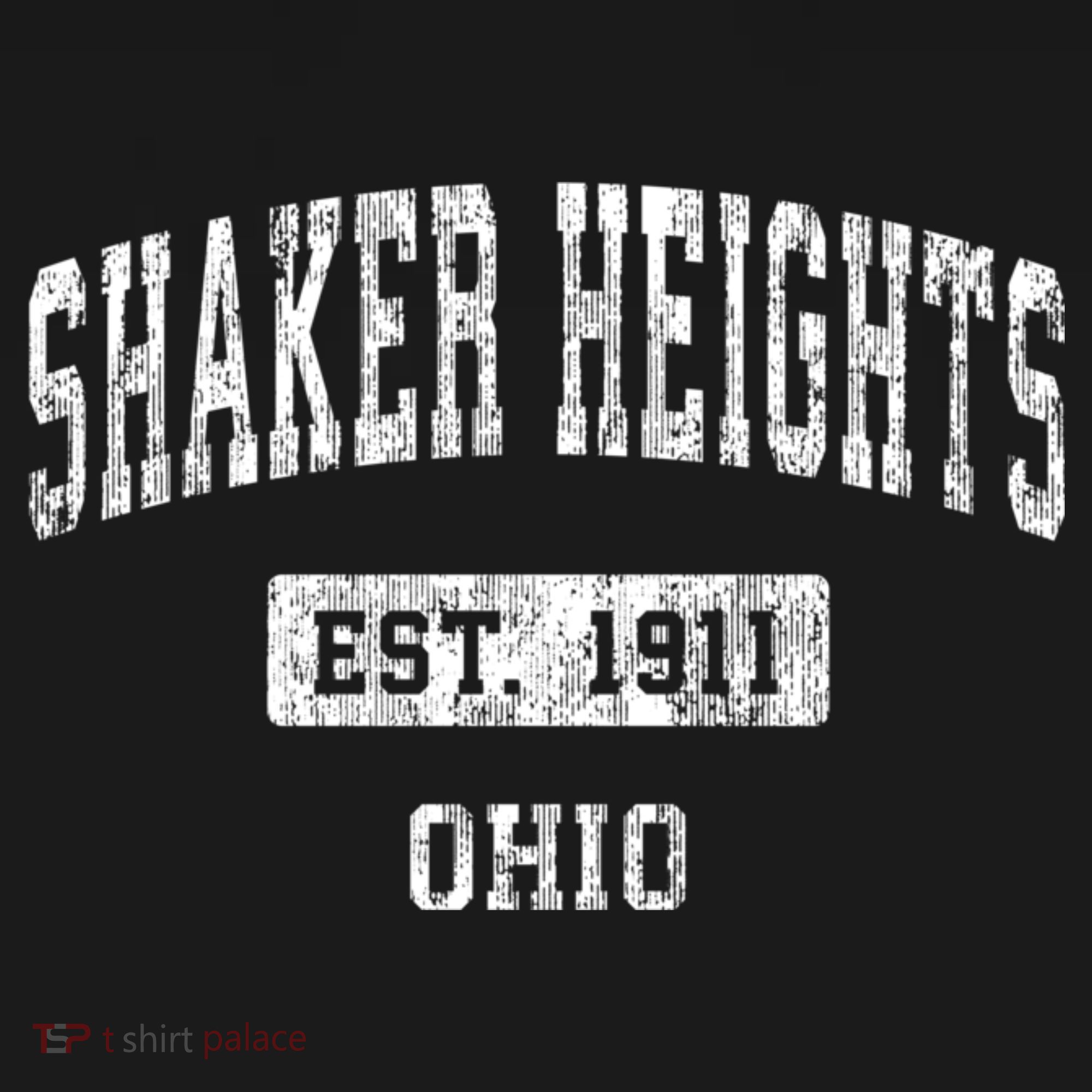 Shaker Heights Ohio Oh Vintage Sports T-Shirt