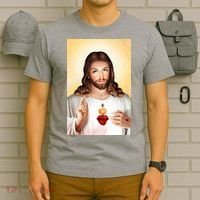Sacred Heart Of Jesus Christ Christian God Illustration T-Shirt thumb 6