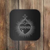 Sacred Heart Of Jesus Christian Catholic Devotion Coaster thumb 0