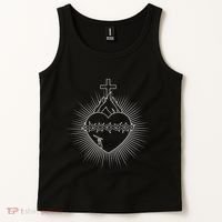 Sacred Heart Of Jesus Christian Catholic Devotion Tank Top thumb 2