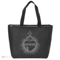 Sacred Heart Of Jesus Christian Catholic Devotion Tote Bag thumb 0
