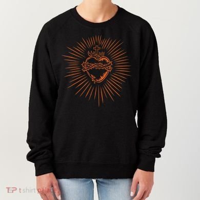 Sacred Heart Of Jesus Devotion Catholic Women's Sweatshirt