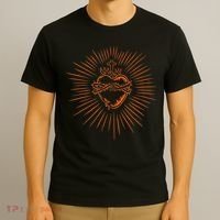 Sacred Heart Of Jesus Devotion Catholic T-Shirt thumb 3