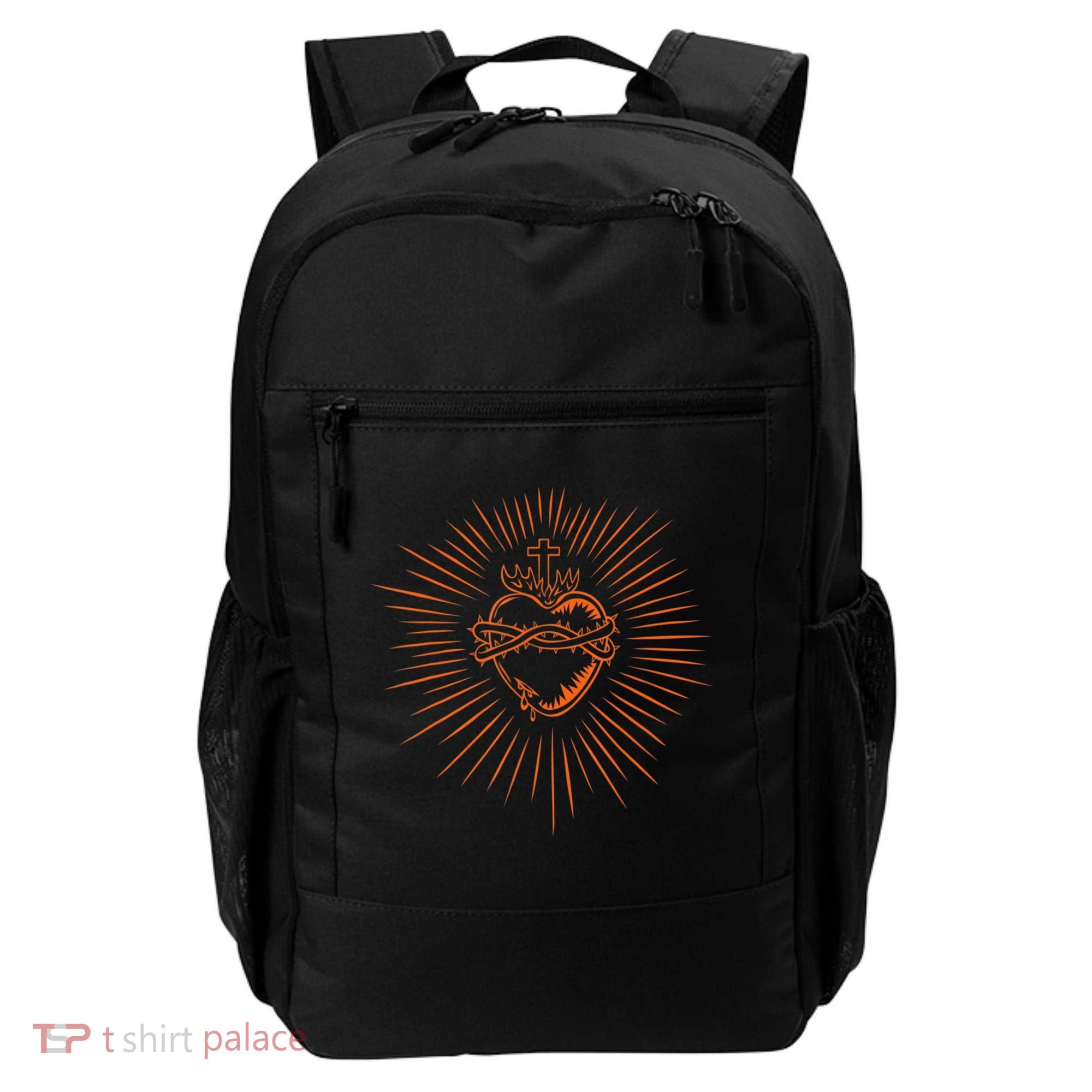 Sacred Heart Of Jesus Devotion Catholic Backpack