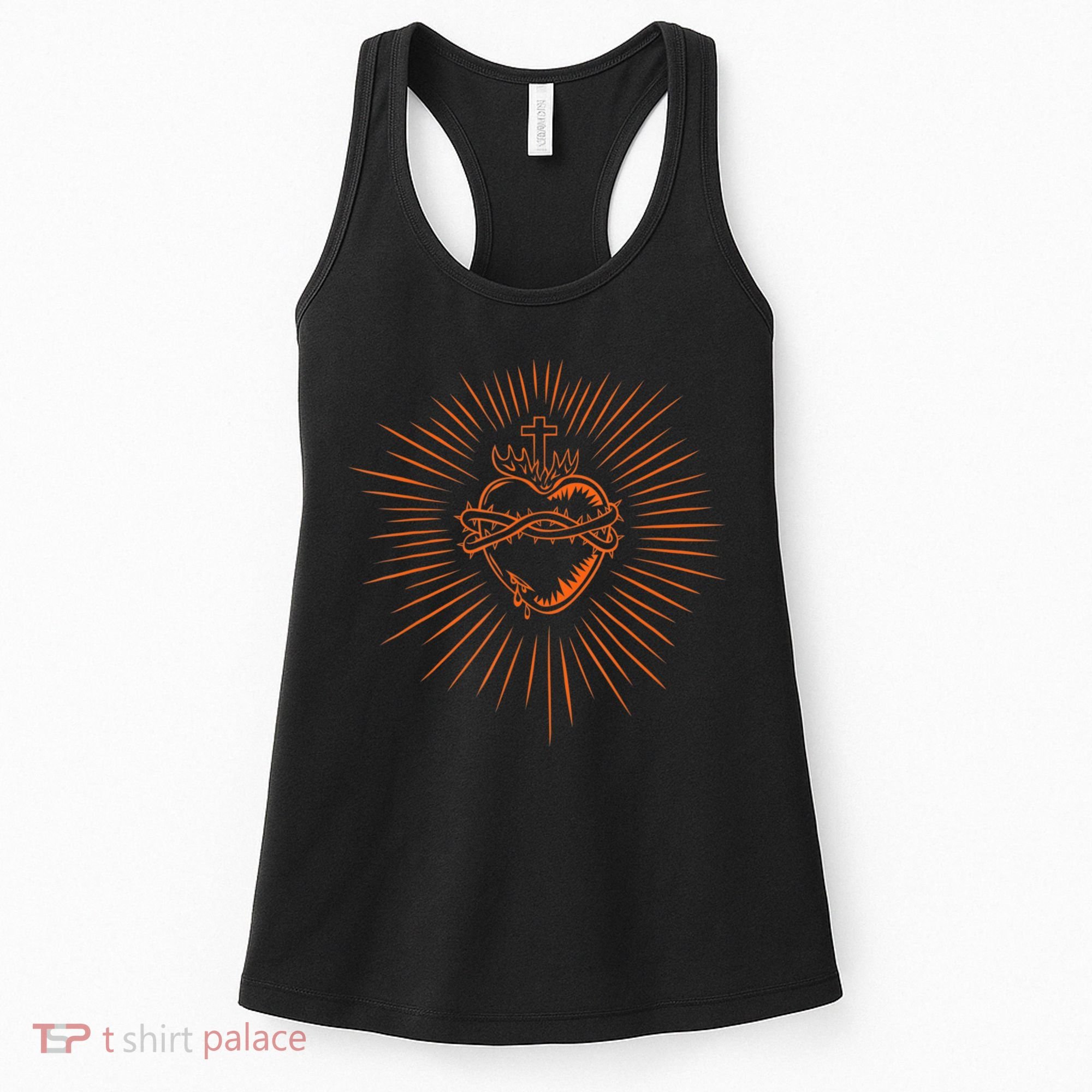 Sacred Heart Of Jesus Devotion Catholic Women's Tank Top