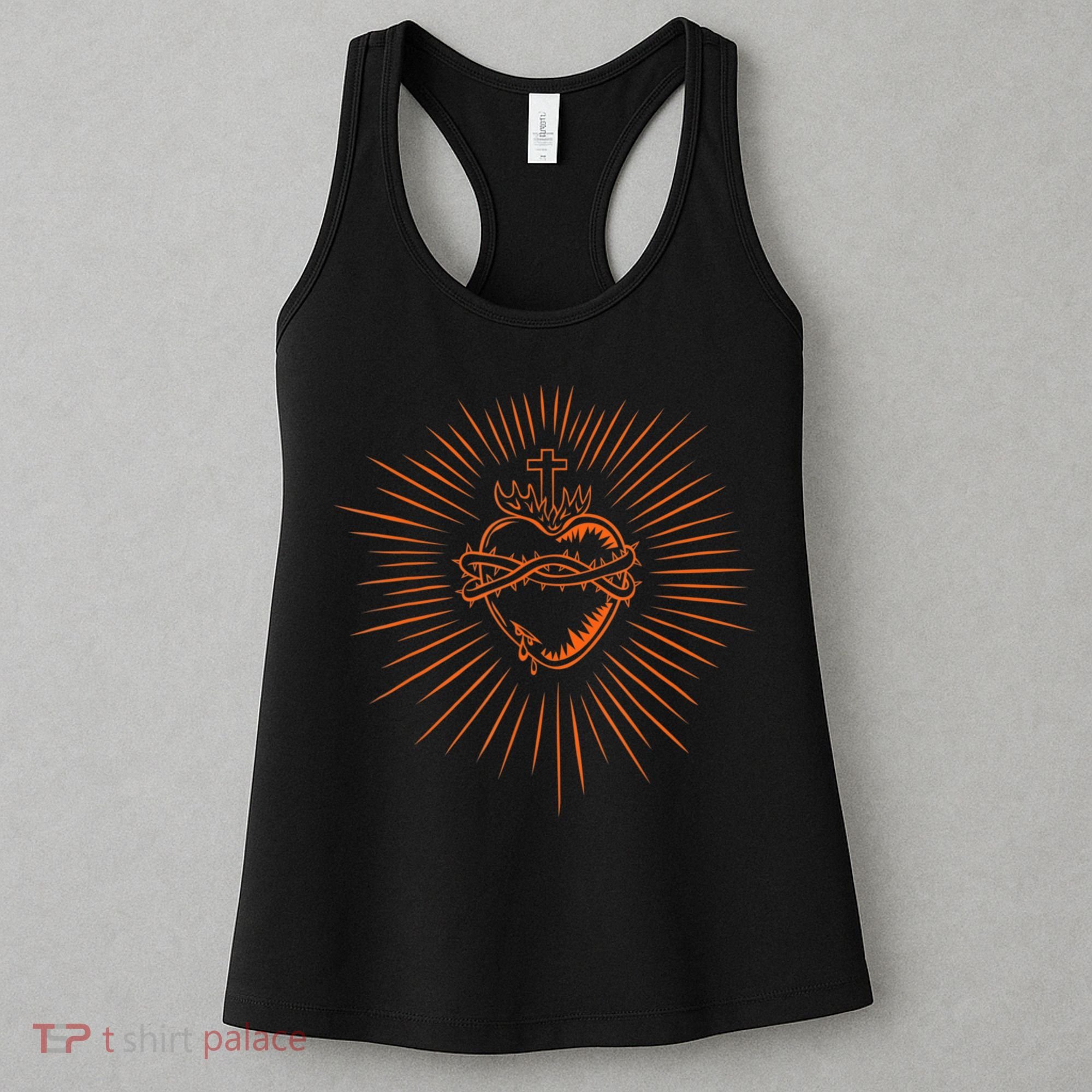 Sacred Heart Of Jesus Devotion Catholic Women's Tank Top