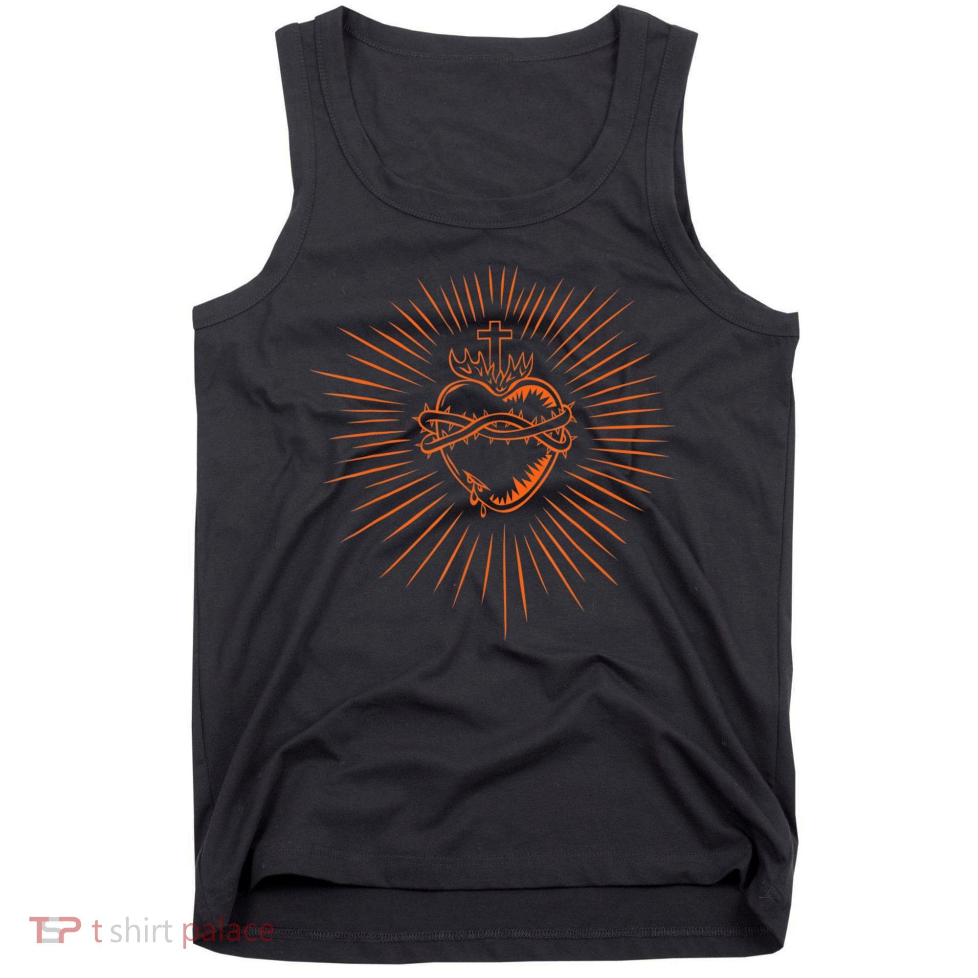 Sacred Heart Of Jesus Devotion Catholic Tank Top