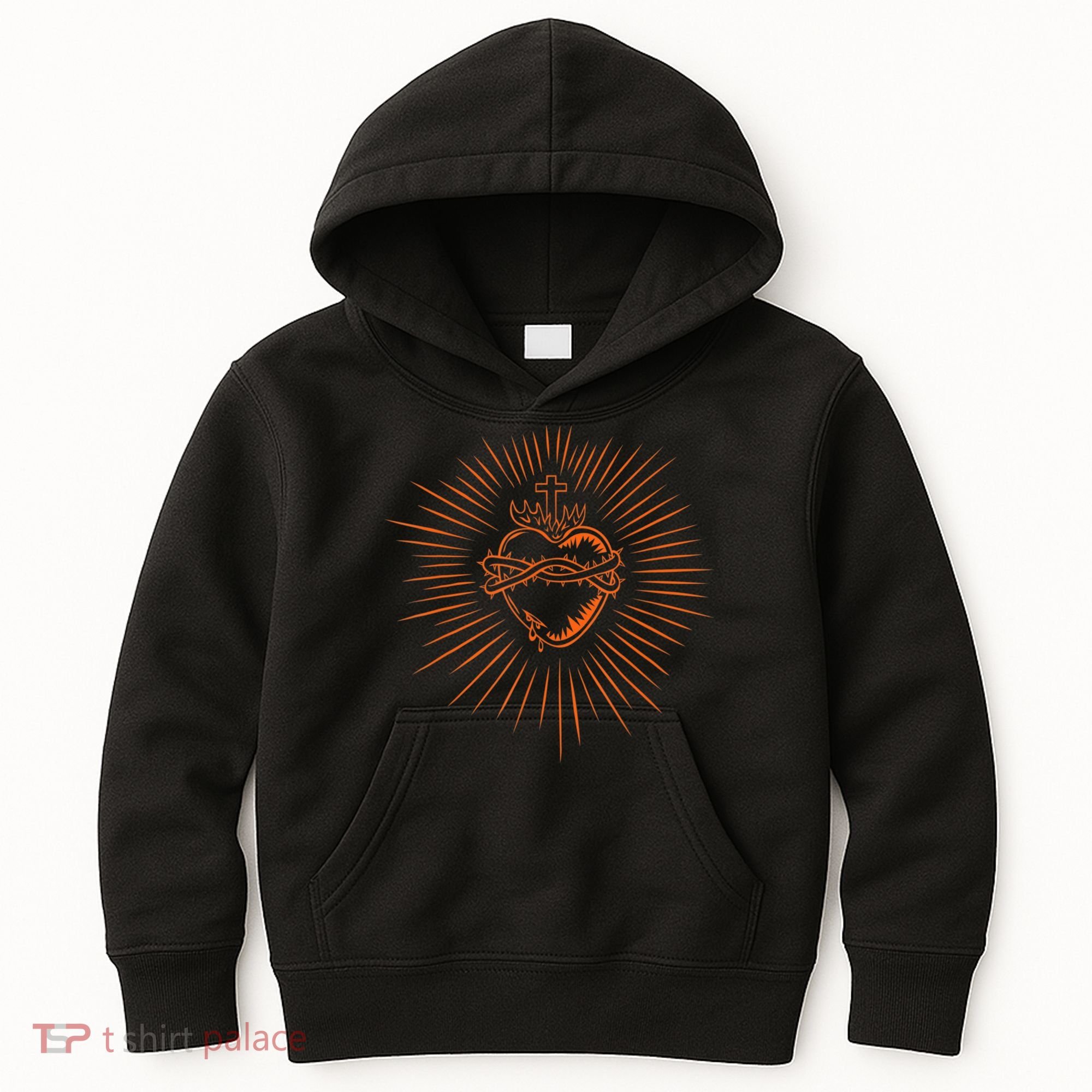 Sacred Heart Of Jesus Devotion Catholic Kids Hoodie