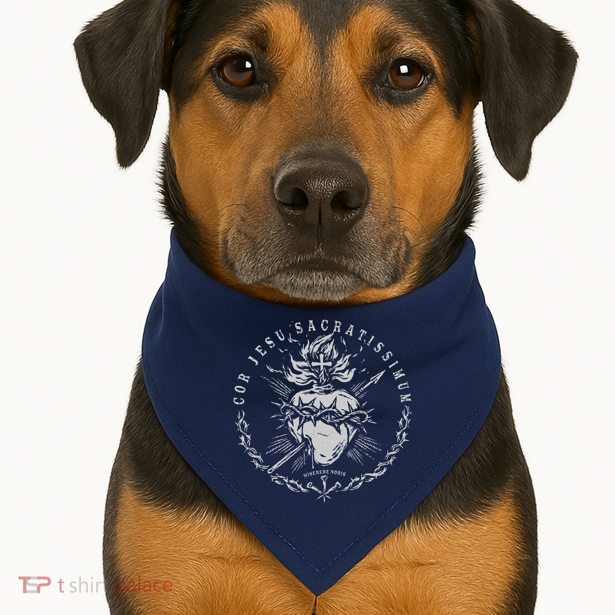 Sacred Heart Of Jesus USA-Made Doggie Bandana