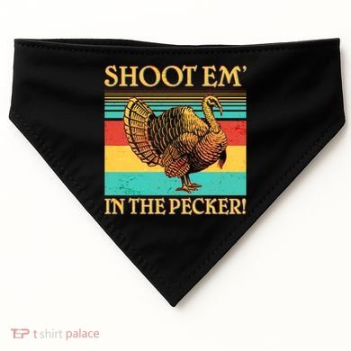 Shoot Em In the Pecker USA-Made Doggie Bandana