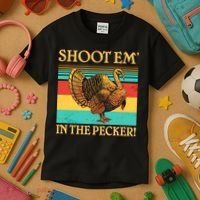 Shoot Em In the Pecker Kids T-Shirt thumb 3