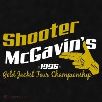 Shooter McGavin's Golden Jacket Tour Championship Ladies PosiCharge Tri-Blend Wicking Tank thumb 2