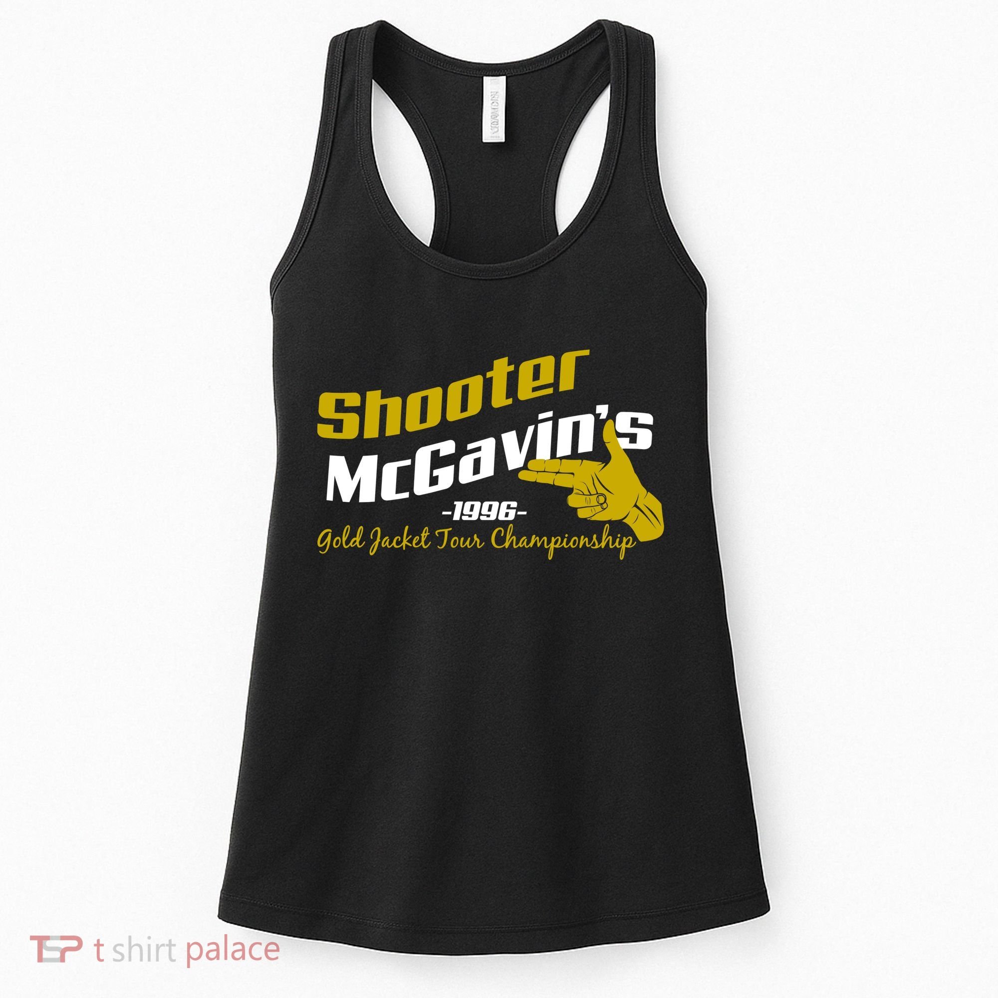 Shooter McGavin's Golden Jacket Tour Championship Women's Tank Top