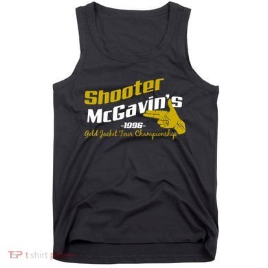 Shooter McGavin's Golden Jacket Tour Championship Tank Top
