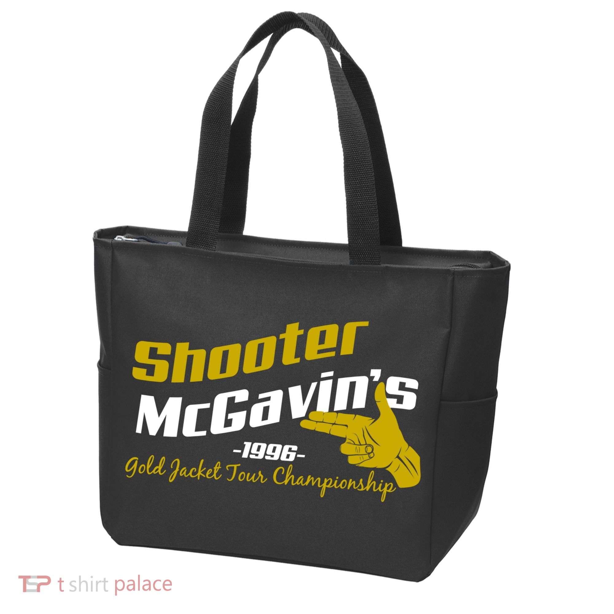 Shooter McGavin's Golden Jacket Tour Championship Tote Bag