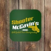 Shooter McGavin's Golden Jacket Tour Championship Coaster thumb 0