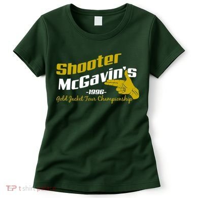 Shooter McGavin's Golden Jacket Tour Championship Women's T-Shirt