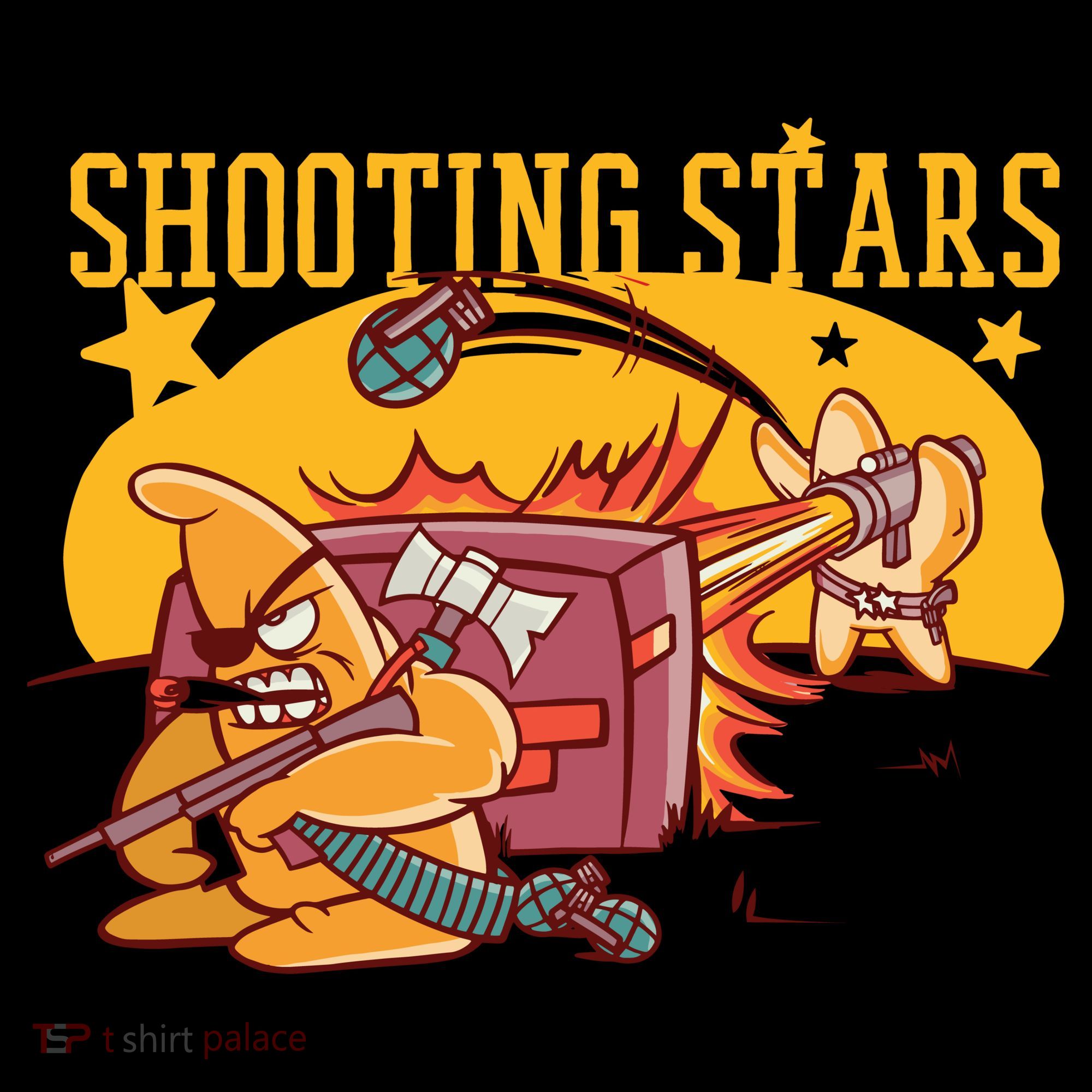 Shooting Stars Pun Bucket Hat