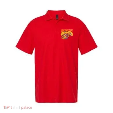 Shooting Stars Pun Polo