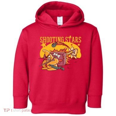 Shooting Stars Pun Toddler Hoodie