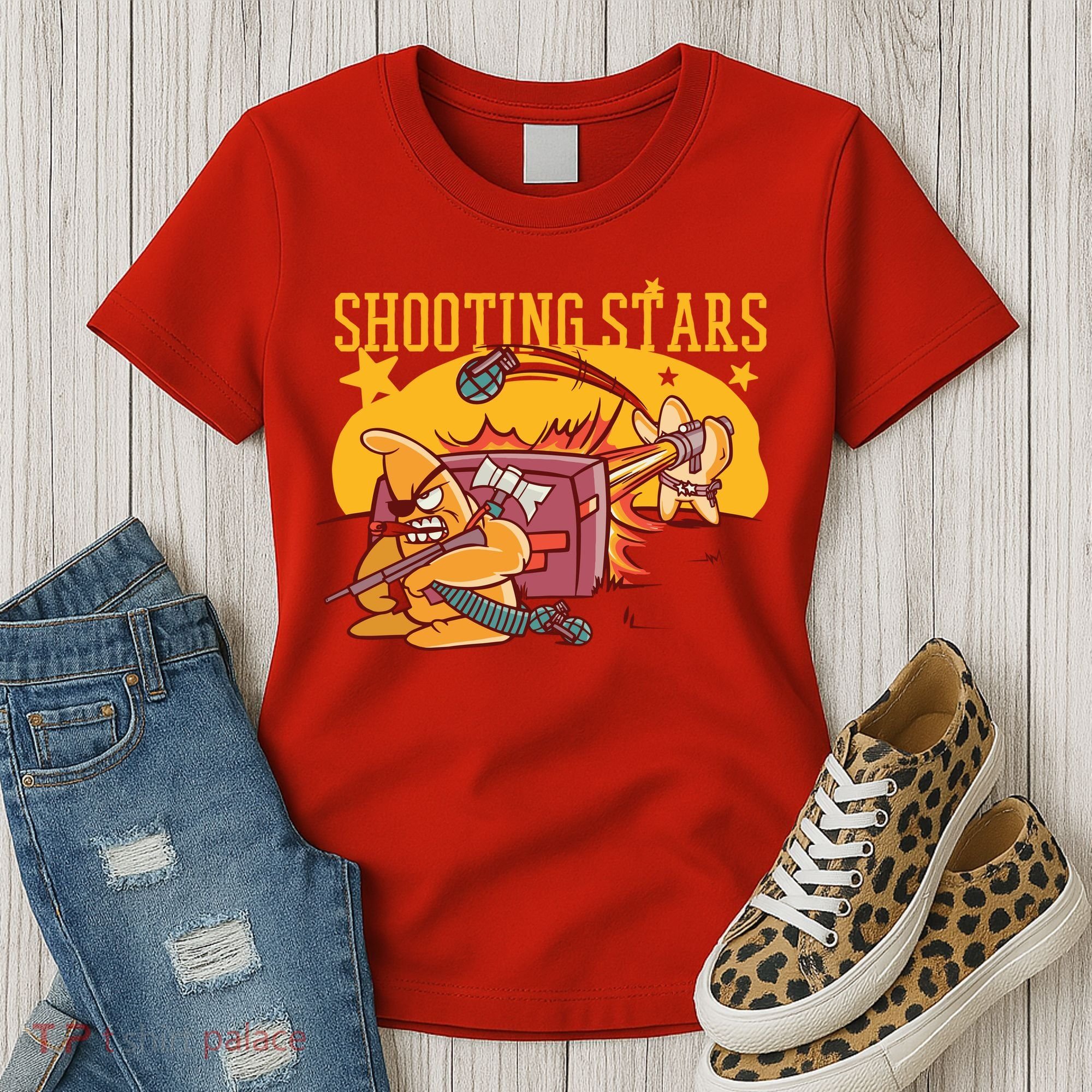 Shooting Stars Pun Women's T-Shirt