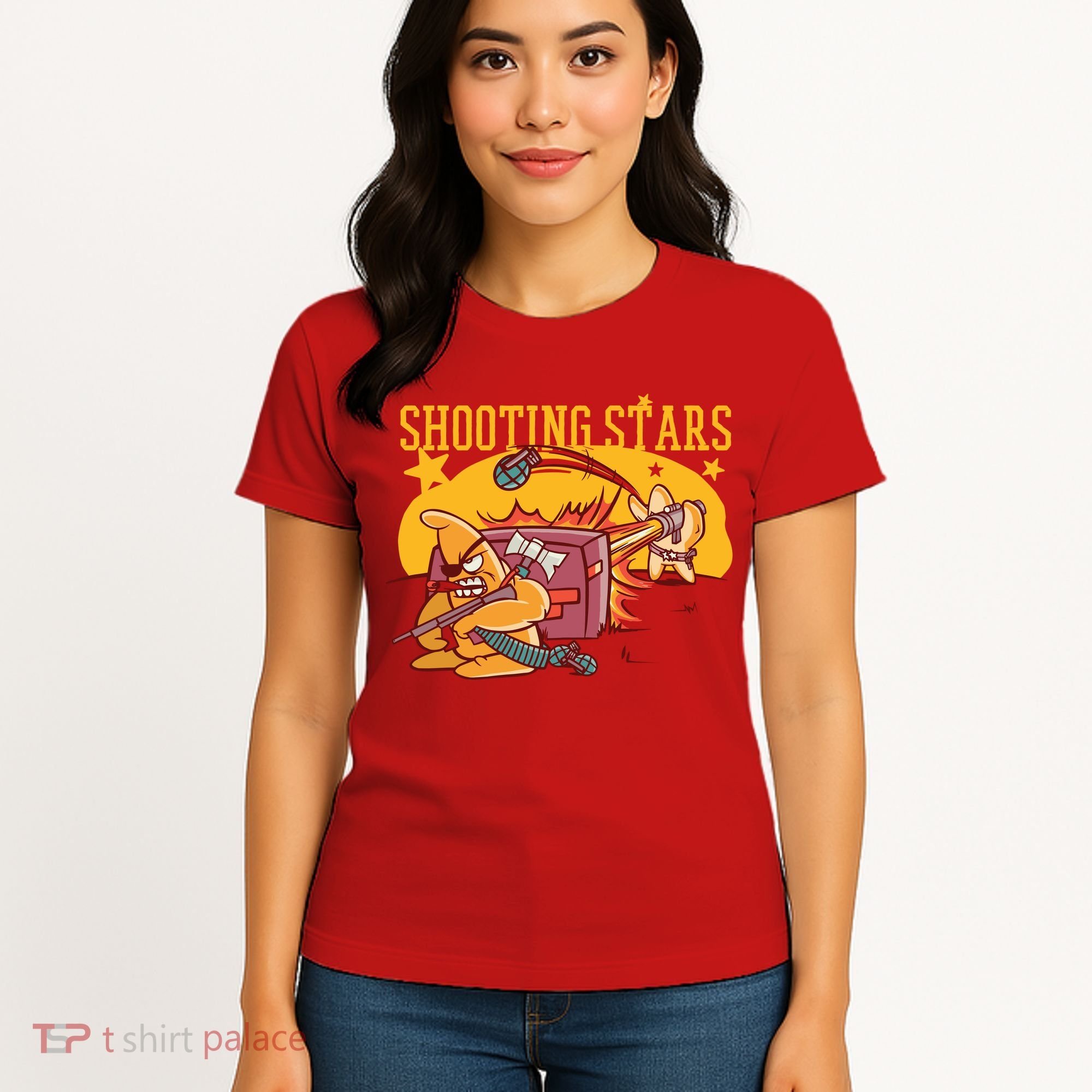 Shooting Stars Pun Women's T-Shirt