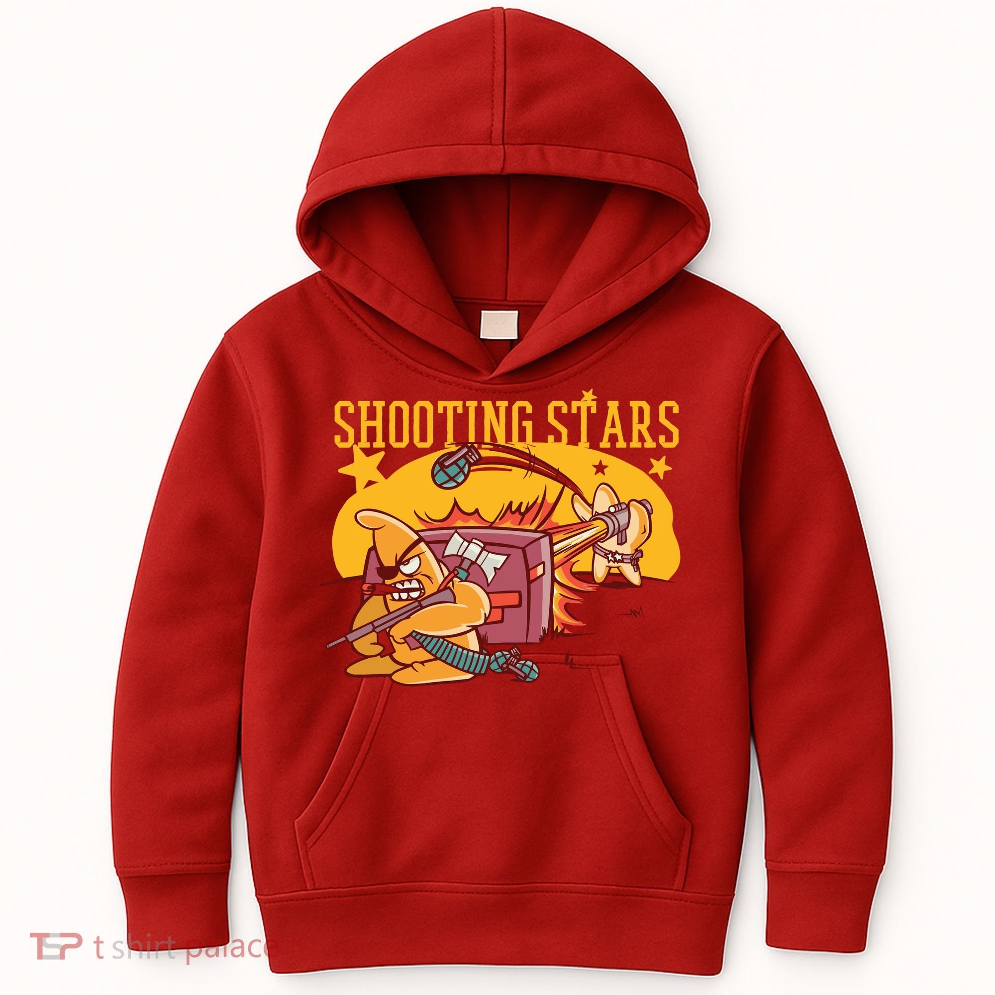 Shooting Stars Pun Kids Hoodie